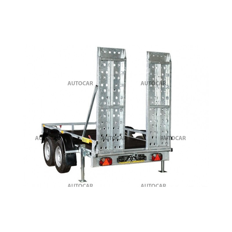 Anhänger für der Transport von Baumaschinen 3,5t 4m