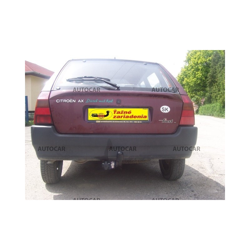Anhängerkupplung für Citroen AX - 3/5 tür. - manuall–AHK starr