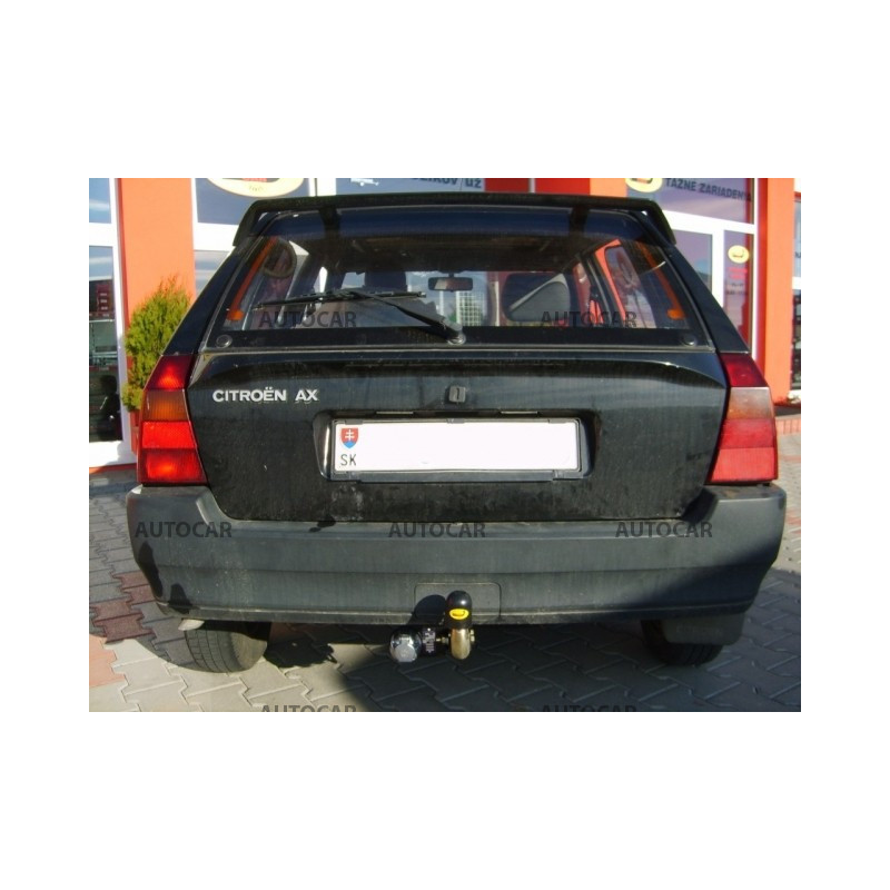 Anhängerkupplung für Citroen AX - 3/5 tür. - manuall–AHK starr