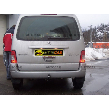 Anhängerkupplung für Citroen BERLINGO - manuall–AHK starr Anhängerkupplung für Citroen BERLINGO - manuall–AHK starr