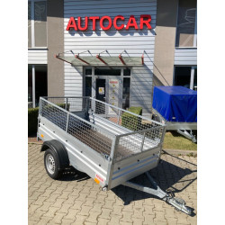 Anhänger mit Aufbau-Netz...
