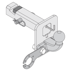 Kugelkopf für die Anhängerkupplung USA (AH-11)
