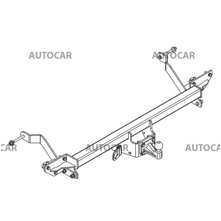 Anhängerkupplung für Citroen JUMPER - Kastenwagen L1, L2, L3 - manuall–AHK starr Anhängerkupplung für Citroen JUMPER - Kastenwagen L1, L2, L3 - manuall–AHK starr