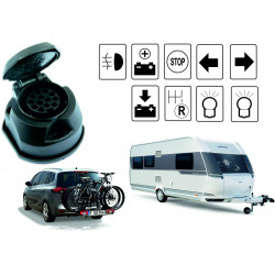 13 PIN fahrzeugspezifisch E-Satz für Anhängerkupplungen - TOYOTA / SUZUKI - ohne Blinküberwachung