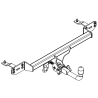 Anhängerkupplung für MG ZS Hybrid+ - automat horizontal–AHK abnehmbar Anhängerkupplung für MG ZS Hybrid+ - automat horizontal–AHK abnehmbar