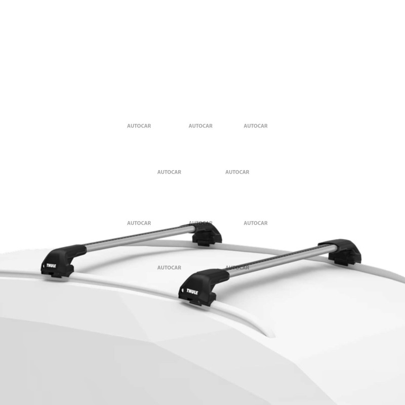 THULE Dachträger ohne Überlappung - Aluminium, Audi e-tron 5-dr SUV (2019 – 2023)