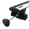 THULE Dachträger mit Überlappung - Aluminium
