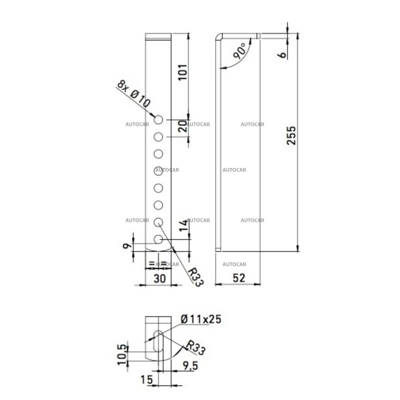 Anhänger (für 1 Box) Daken
