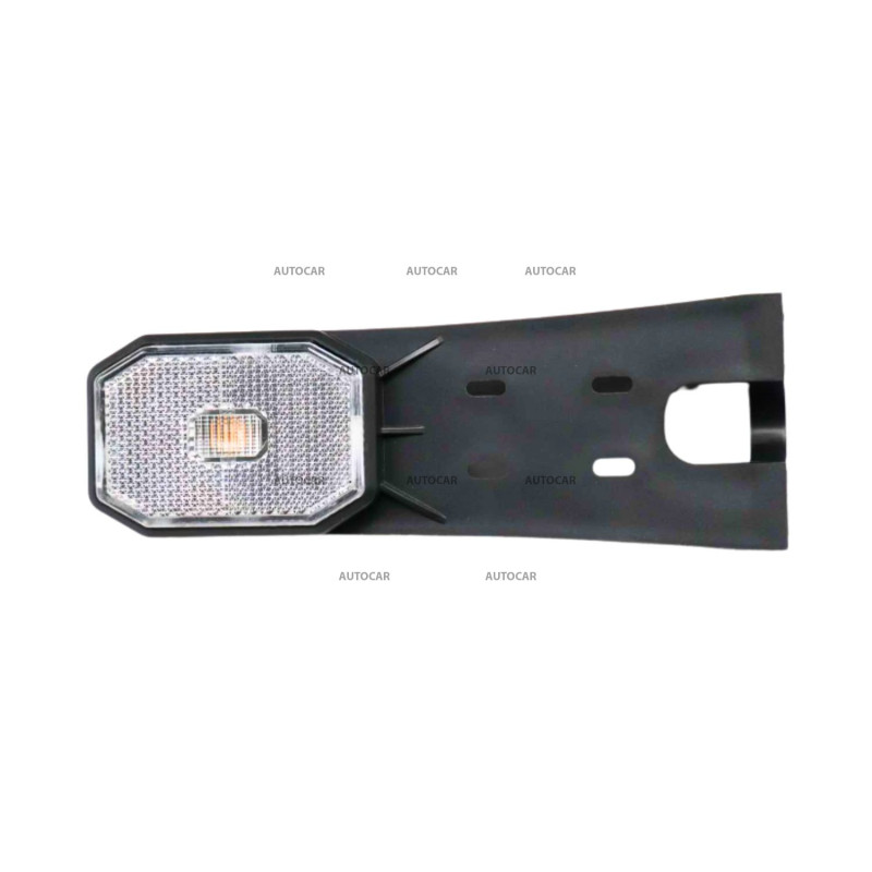 LED-Frontbegrenzungsleuchte mit langer Seitenhalterung, 12-36V