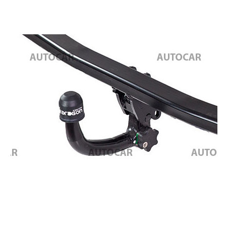 Anhängerkupplung für Mercedes EQC - N293 - automat vertikal–AHK abnehmbar