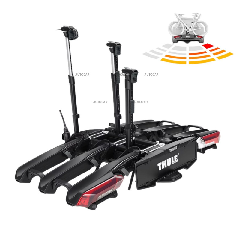 Fahrradträger - THULE Epos ParkSecure für 3 Fahrräder