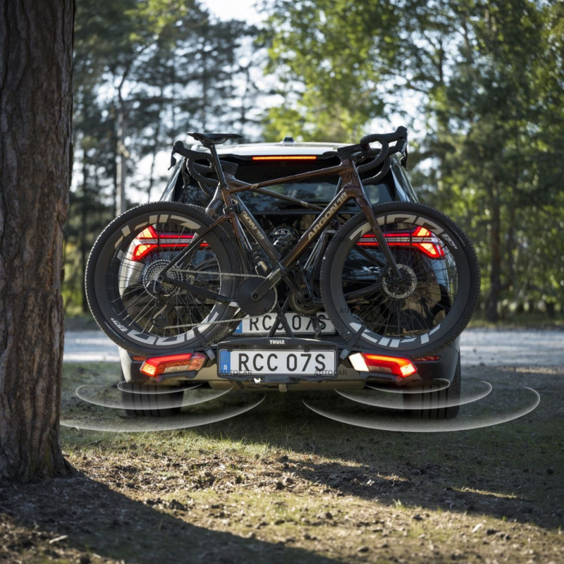 Fahrradträger - THULE Epos ParkSecure für 3 Fahrräder