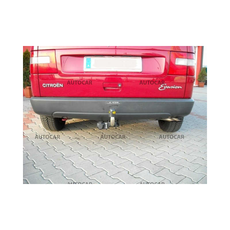 Anhängerkupplung für EVASION - 5-türig, VAN (22, U6) - automat–AHK abnehmbar - von 1994 bis 2006