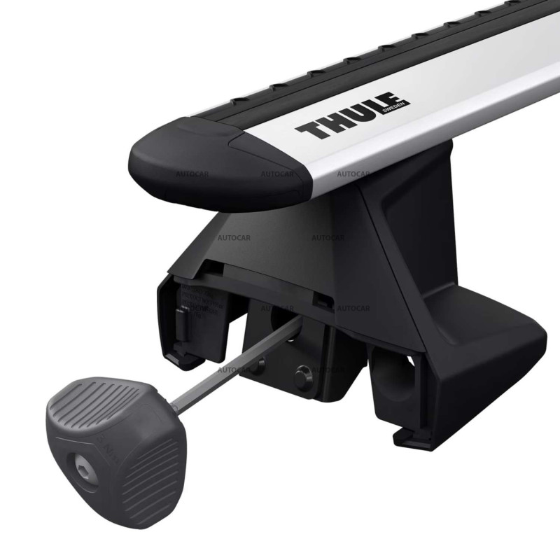 THULE WingBar Evo Dachträger für Mazda 3 Limousine (2014–2018) – Dach ohne Reling