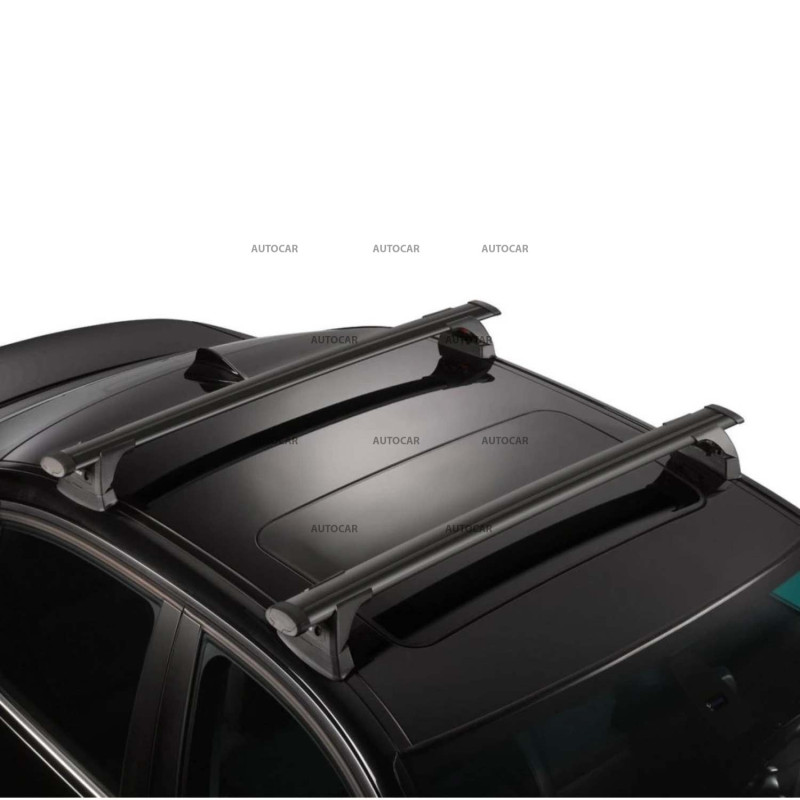 Yakima ThruBar Dachträger für Mazda 2 Schrägheck (2002 – 2006) – ohne Dach