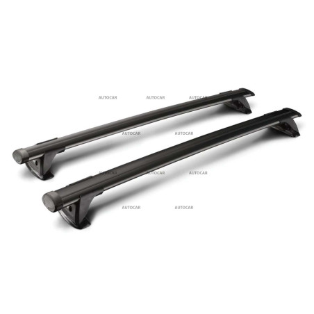 Yakima ThruBar Dachträger für Mazda 2 Schrägheck (2002 – 2006) – ohne Dach