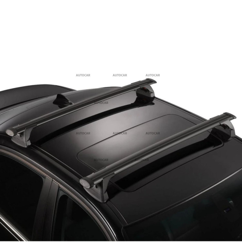 YAKIMA ThruBar Dachträger für Mazda 5 (2004 – 2010) – klassische Dachreling