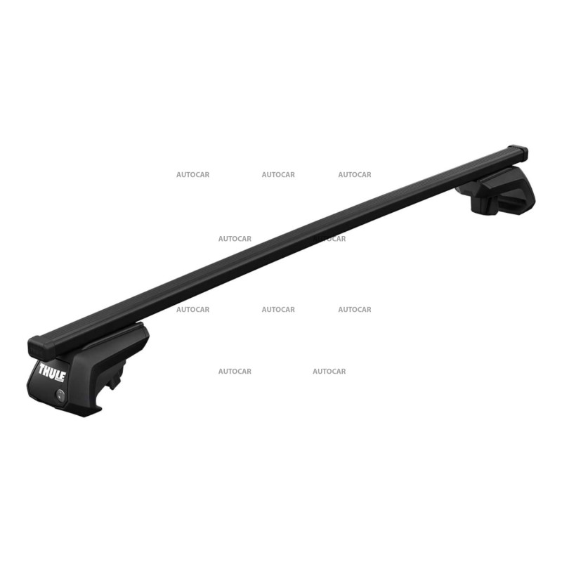 THULE SquareBar Evo Dachträger für Mazda 5 (2004 – 2010) – klassische Dachreling