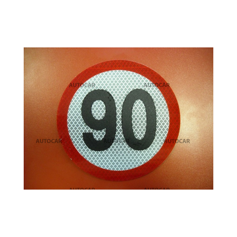 Nálepka rýchlosť 90km/hod