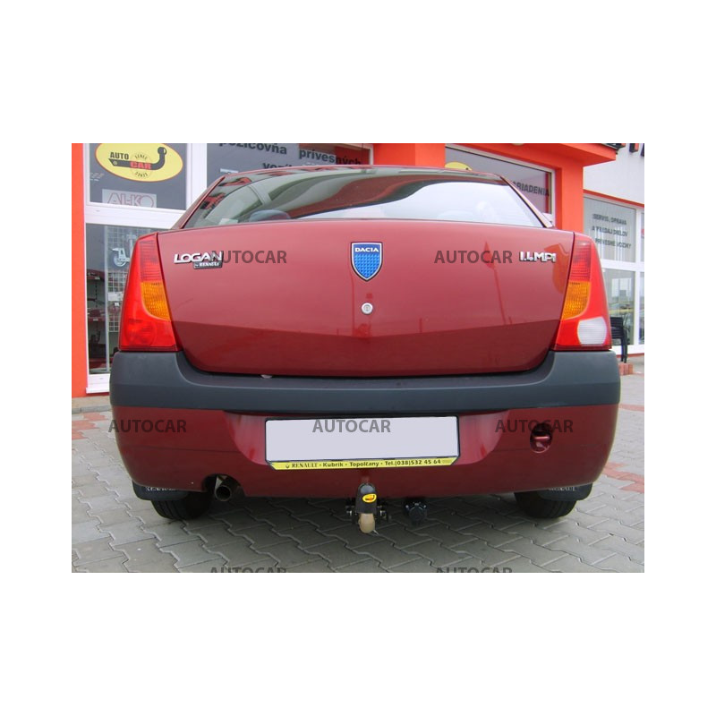 Anhängerkupplung für Dacia LOGAN - 4 tür. - automat–AHK abnehmbar