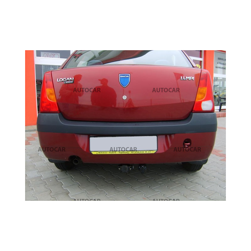 Anhängerkupplung für Dacia LOGAN - 4 tür. - automat–AHK abnehmbar
