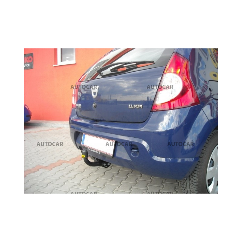 Anhängerkupplung für Dacia SANDERO - 5 tür. - manuall–AHK starr