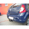 Anhängerkupplung für Dacia SANDERO - 5 tür. - manuall–AHK starr Anhängerkupplung für Dacia SANDERO - 5 tür. - manuall–AHK starr