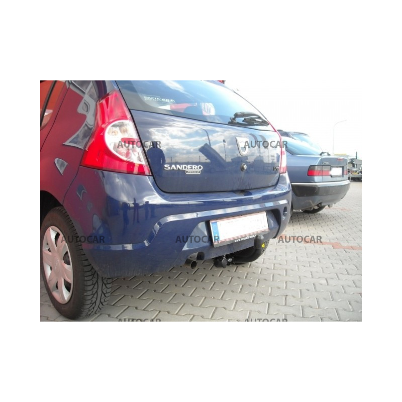 Anhängerkupplung für Dacia SANDERO - 5 tür. - manuall–AHK starr