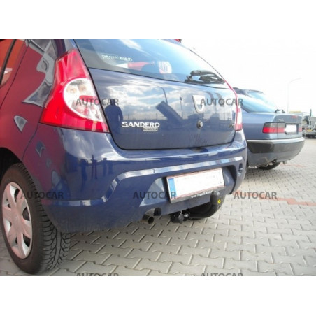 Anhängerkupplung für Dacia SANDERO - 5 tür. - manuall–AHK starr