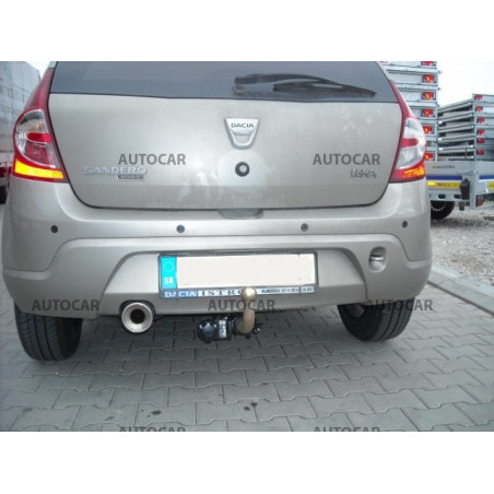 Anhängerkupplung für Dacia SANDERO - 5 tür. - automat–AHK abnehmbar