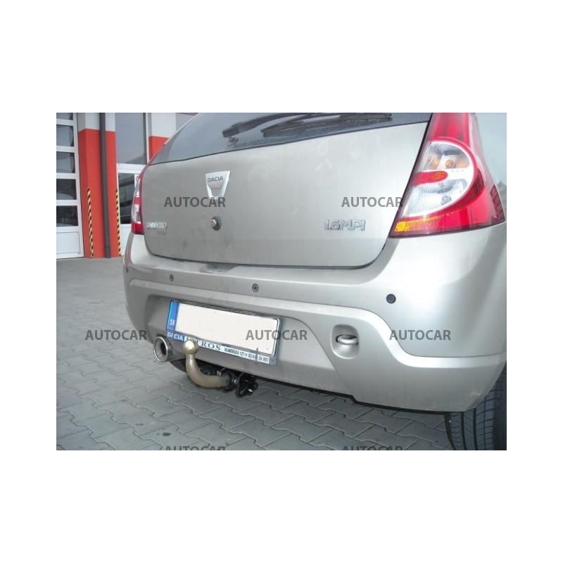 Anhängerkupplung für Dacia SANDERO - 5 tür. - automat–AHK abnehmbar