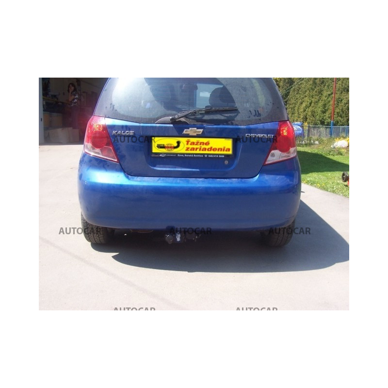 Anhängerkupplung für KALOS - 3/5 dv - automat–AHK abnehmbar - von 2002