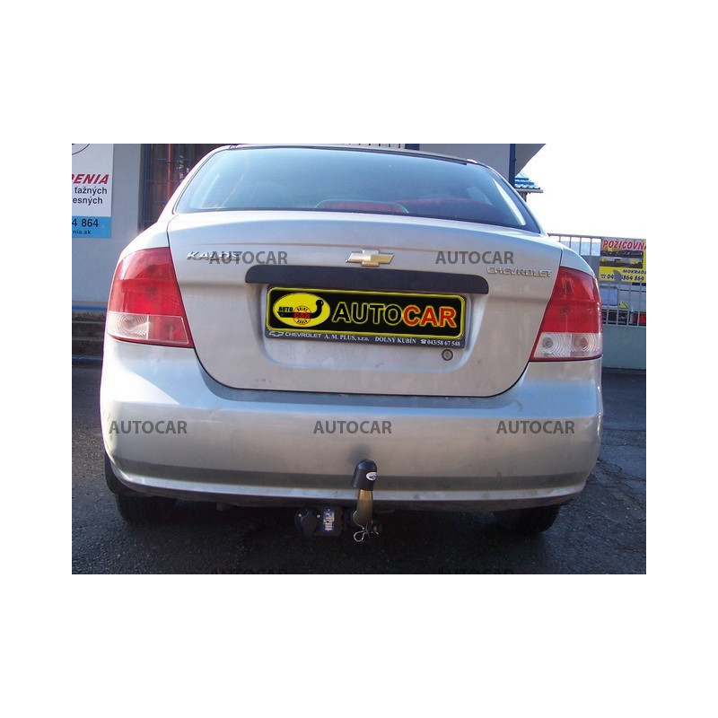 Anhängerkupplung für KALOS - 4-türig - automat–AHK abnehmbar - von 2002