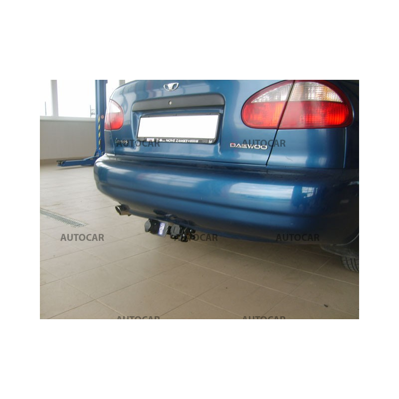 Anhängerkupplung für LANOS - 4-türig - automat–AHK abnehmbar - von 1997 bis 2003