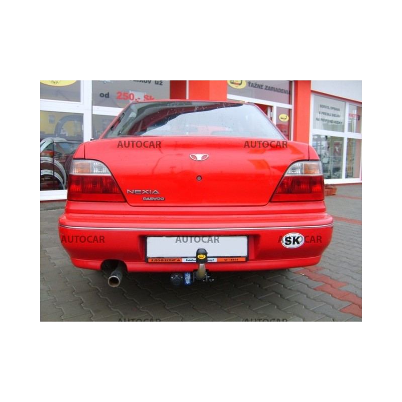 Anhängerkupplung für NEXIA - 4-türig - automat–AHK abnehmbar - von 1995 bis 1997