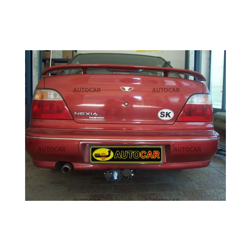 Anhängerkupplung für NEXIA - 4-türig - automat–AHK abnehmbar - von 1995 bis 1997