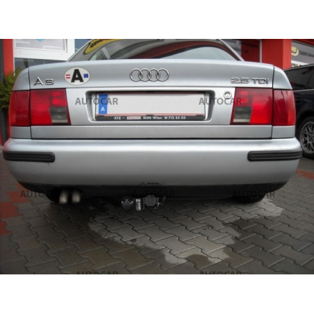 Anhängerkupplung für 100 - 4-türig ,Avant,Quattro, (4A, C4) - automat–AHK abnehmbar - von 1990/12 bis 1994/05 Anhängerkupplung für 100 - 4-türig ,Avant,Quattro, (4A, C4) - automat–AHK abnehmbar - von 1990/12 bis 1994/05