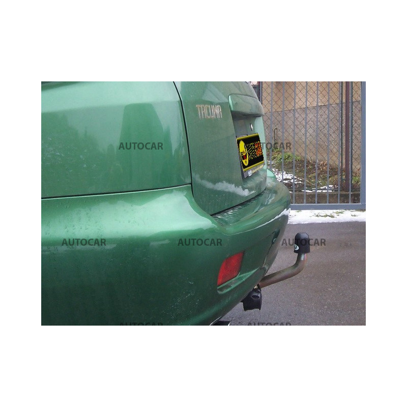 Anhängerkupplung für TACUMA / REZZO - 5-türig - manuell–AHK starr - von 2000