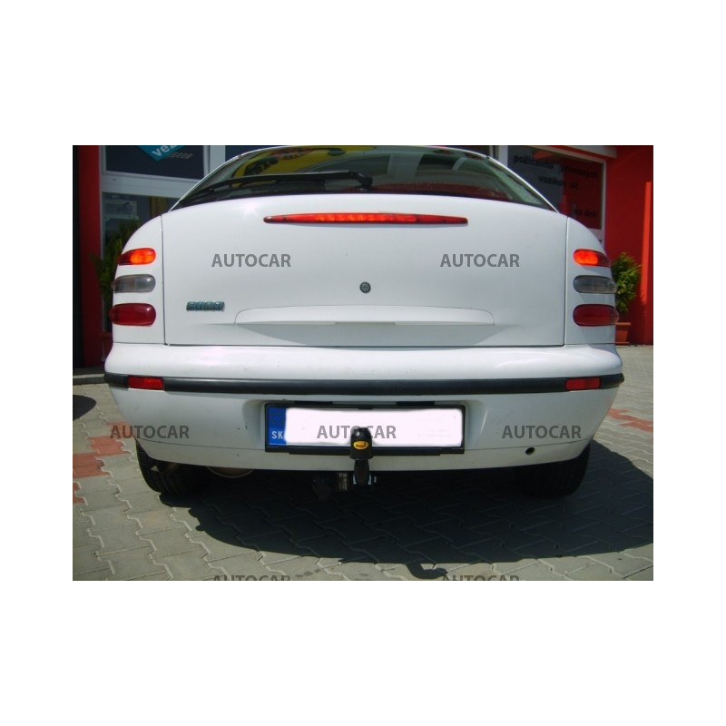 Anhängerkupplung für BRAVA - 5-türig, (182) - manuell–AHK starr - von 1995 bis 2001