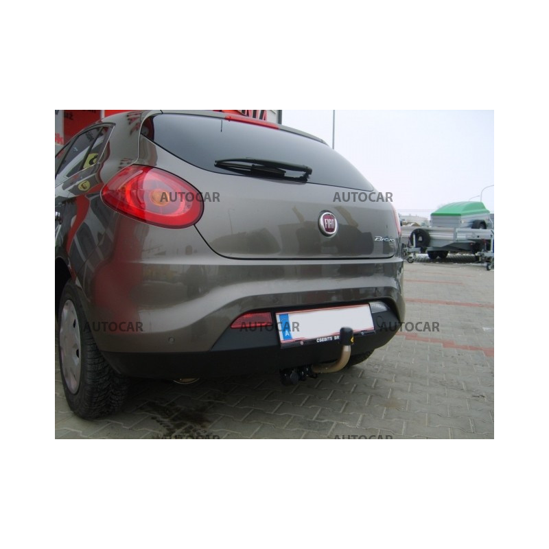 Anhängerkupplung für BRAVO - 5-türig - automat–AHK abnehmbar - von 2007