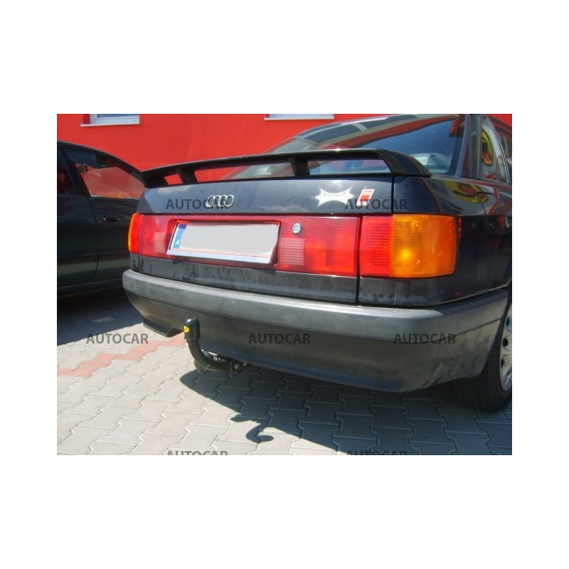 Anhängerkupplung für 80 - 4-türig, nie Quattro, (89, 89 Q, 8 A, B3) - manuell–AHK starr - von 1986/09 bis 1991/08