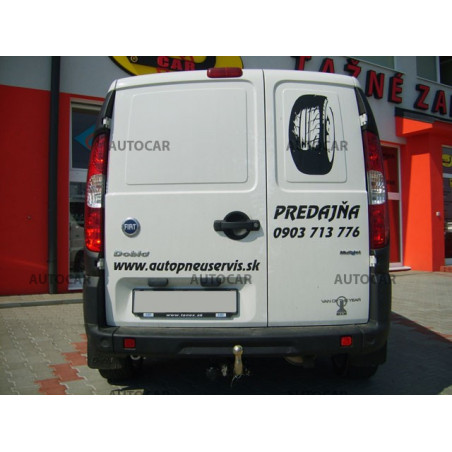 Anhängerkupplung für DOBLO - Pick Up, (119, 223) - automat–AHK abnehmbar - von 2000 bis 2009