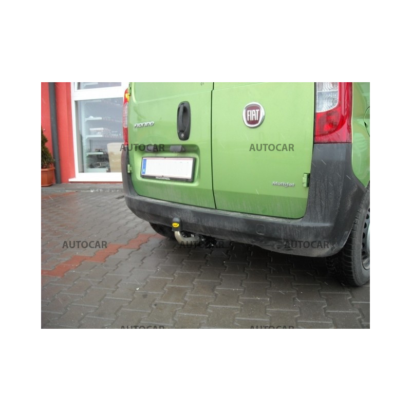 Anhängerkupplung für FIORINO, aj Qubo - 5 dv - automat–AHK abnehmbar - von 2008