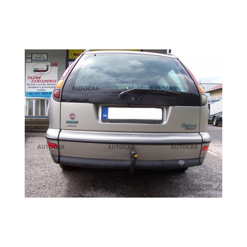 Anhängerkupplung für MAREA - WEEKEND - Combi, (185) - manuell–AHK starr - von 1996 bis 2002