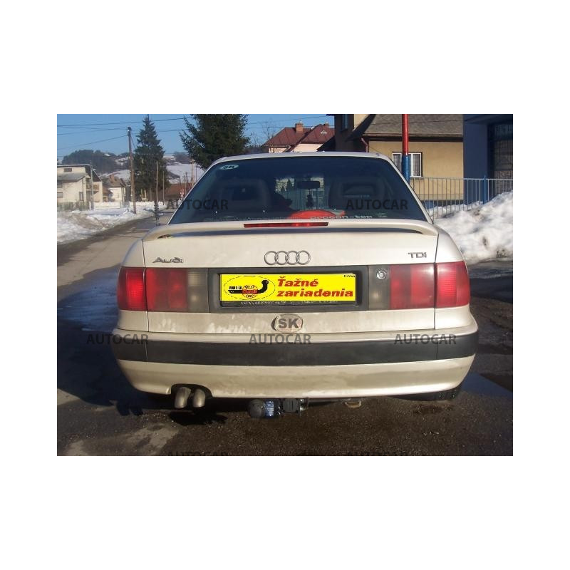 Anhängerkupplung für 80 - 4-türig, Avant, Quattro, (8C, B4) - automat–AHK abnehmbar - von 1991/09 bis 1994/11