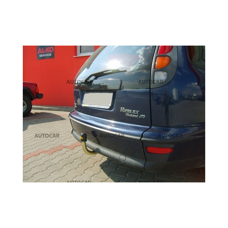 Anhängerkupplung für MAREA - WEEKEND - Combi, (185) - automat–AHK abnehmbar - von 1996 bis 2002