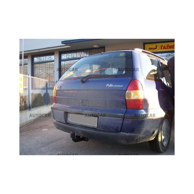Anhängerkupplung für PALIO - WEEKEND - Combi, (178 DX. G 1 A) - manuell–AHK starr - von 1998 bis 2001