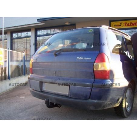 Anhängerkupplung für PALIO - WEEKEND - Combi, (178 DX. G 1 A) - manuell–AHK starr - von 1998 bis 2001 Anhängerkupplung für PALIO - WEEKEND - Combi, (178 DX. G 1 A) - manuell–AHK starr - von 1998 bis 2001