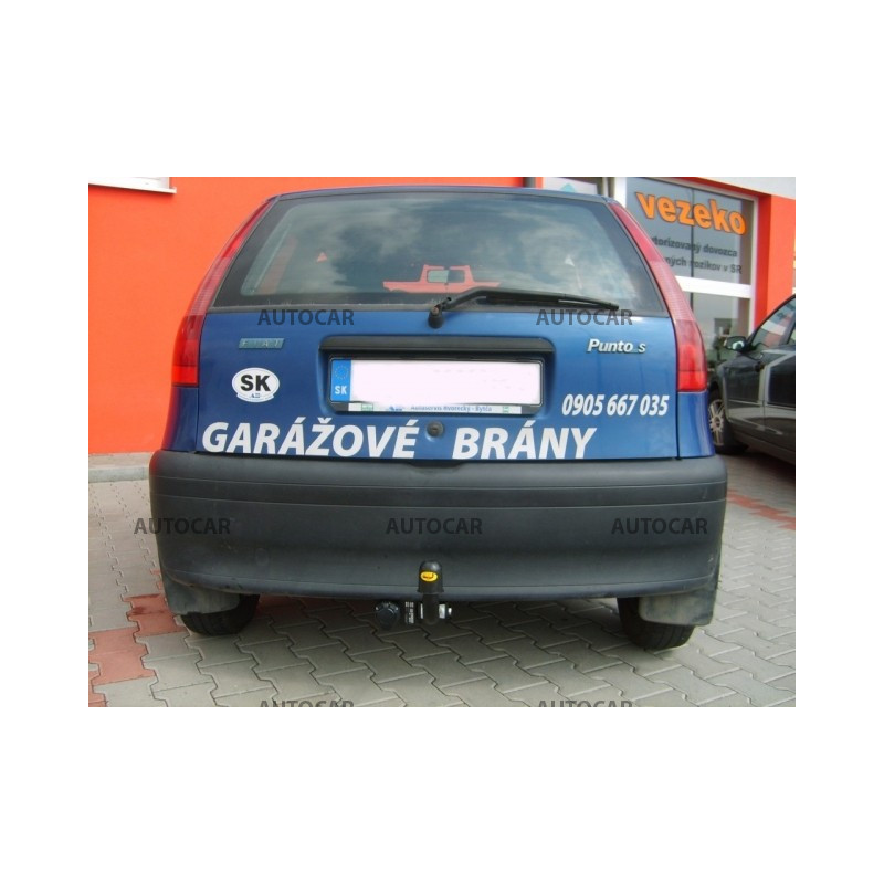 Anhängerkupplung für PUNTO - 3/5-türig (176) - manuell–AHK starr - von 1994 bis 1999/08