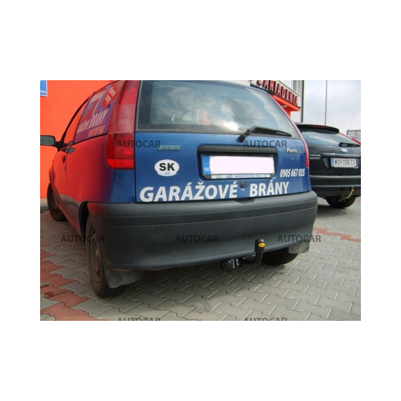 Anhängerkupplung für PUNTO - 3/5-türig (176) - manuell–AHK starr - von 1994 bis 1999/08